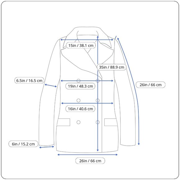 Anthropologie Tulle Women's Charcoal Wool Blend Button Front Coat Sz L - Picture 10 of 10